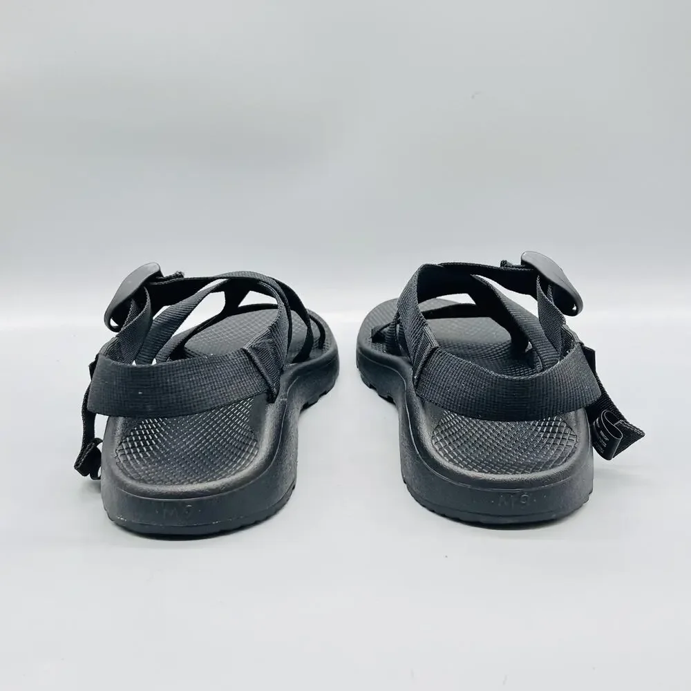 Chaco Sandals Mens 9 Black Adjustable Strap Sport Hiking Outdoor Comfort Shoes